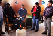 PROYECTO ENGORDE ENTREGO PAJILLAS A LA MUNICIPALIDAD DISTRITAL DE VILQUECHICO