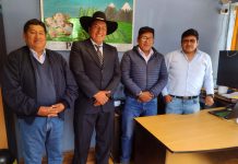 DIRECTOR EJECUTIVO DE PRADERA, RECIBIÓ LA VISITA DEL ALCALDE DEL DISTRITO DE PICHACANI LARAQUERI