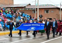 𝗣𝗥𝗔𝗗𝗘𝗥𝗔 𝗣𝗔𝗥𝗧𝗜𝗖𝗜𝗣𝗢́ 𝗗𝗘𝗟 𝗗𝗘𝗦𝗙𝗜𝗟𝗘 𝗖𝗜́𝗩𝗜𝗖𝗢 𝗖𝗘𝗡𝗧𝗥𝗔𝗟 𝗣𝗢𝗥 𝗘𝗟 𝟯𝟮º 𝗔𝗡𝗜𝗩𝗘𝗥𝗦𝗔𝗥𝗜𝗢 𝗗𝗘 𝗟𝗔 𝗣𝗥𝗢𝗩. 𝗗𝗘 𝗠𝗢𝗛𝗢.