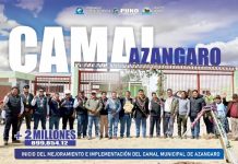 INICIAMOS EL MEJORAMIENTO E IMPLEMENTACIÓN DEL CAMAL MUNICIPAL DE AZÁNGARO