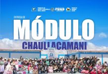 𝐅𝐎𝐑𝐓𝐀𝐋𝐄𝐂𝐄𝐌𝐎𝐒 𝐄𝐋 𝐒𝐄𝐂𝐓𝐎𝐑 𝐏𝐄𝐂𝐔𝐀𝐑𝐈𝐎 𝐄𝐍 𝐋𝐀 𝐏𝐑𝐎𝐕𝐈𝐍𝐂𝐈𝐀 𝐃𝐄 𝐄𝐋 𝐂𝐎𝐋𝐋𝐀𝐎 𝐈𝐋𝐀𝐕𝐄, 𝐄𝐍𝐓𝐑𝐄𝐆𝐀𝐌𝐎𝐒 𝐌𝐎́𝐃𝐔𝐋𝐎 𝐃𝐄𝐌𝐎𝐒𝐓𝐑𝐀𝐓𝐈𝐕𝐎 𝐄𝐍 𝐂𝐇𝐀𝐔𝐋𝐋𝐀𝐂𝐀𝐌𝐈